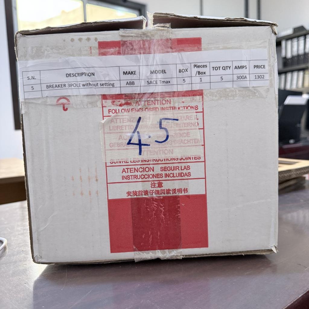 ABB SACE TMAX 3 Pole