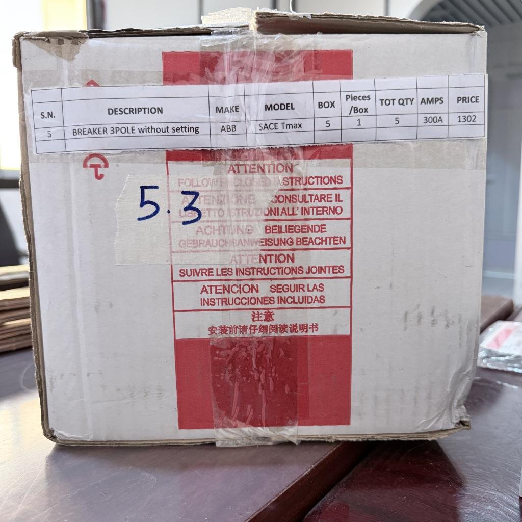 ABB SACE Tmax 3 Pole