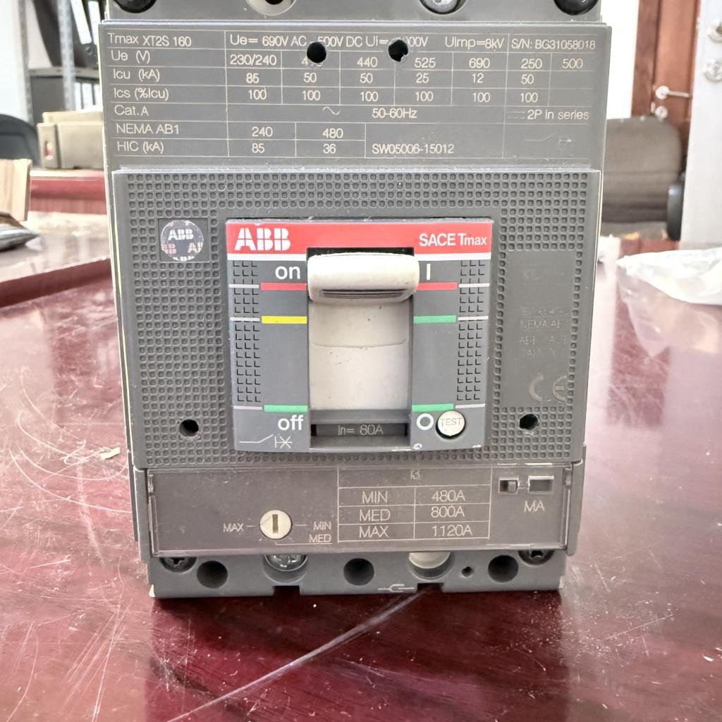 ABB SACE Tmax XT2S 160 3 Pole