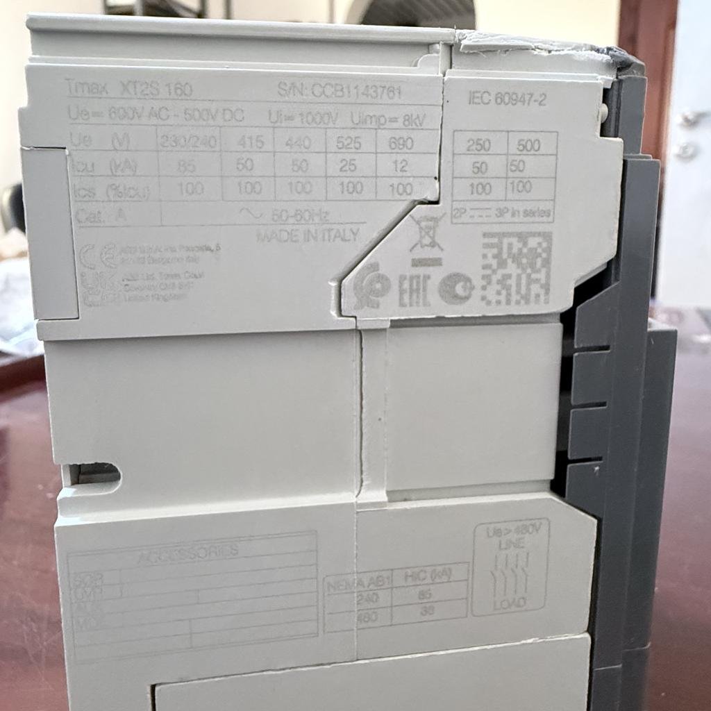 ABB SACE Tmax XT2S 160 3 Pole