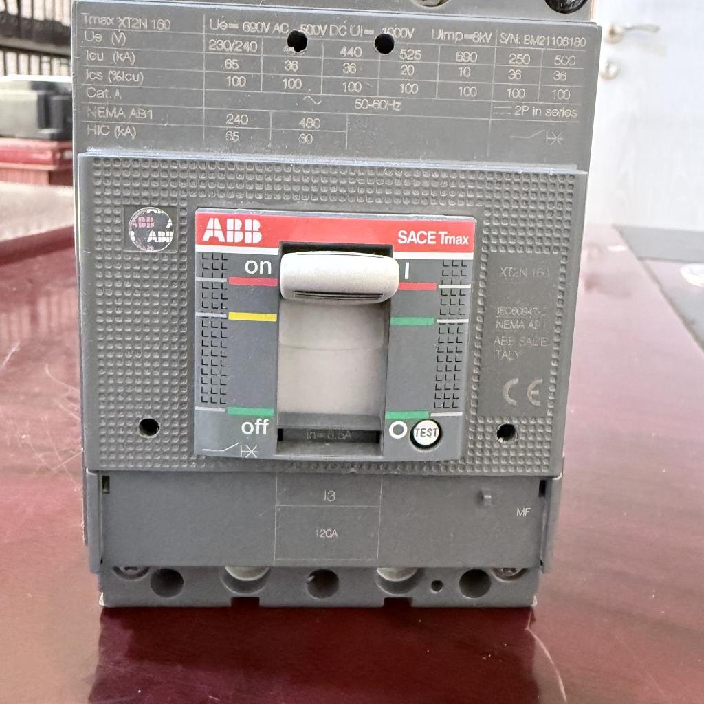 ABB SACE TMAX XT2N 160 3 Pole