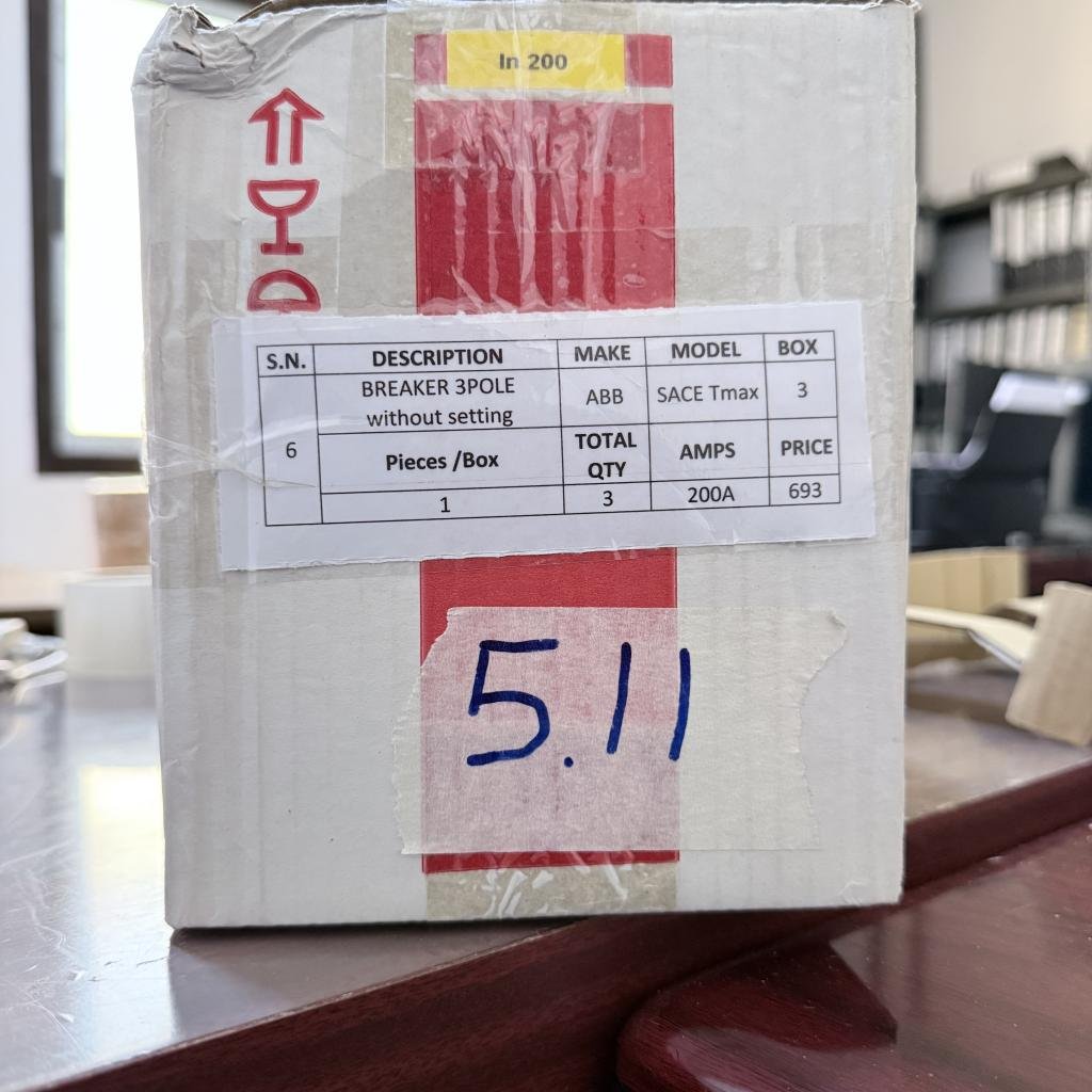 ABB SACE Tmax 3 Pole