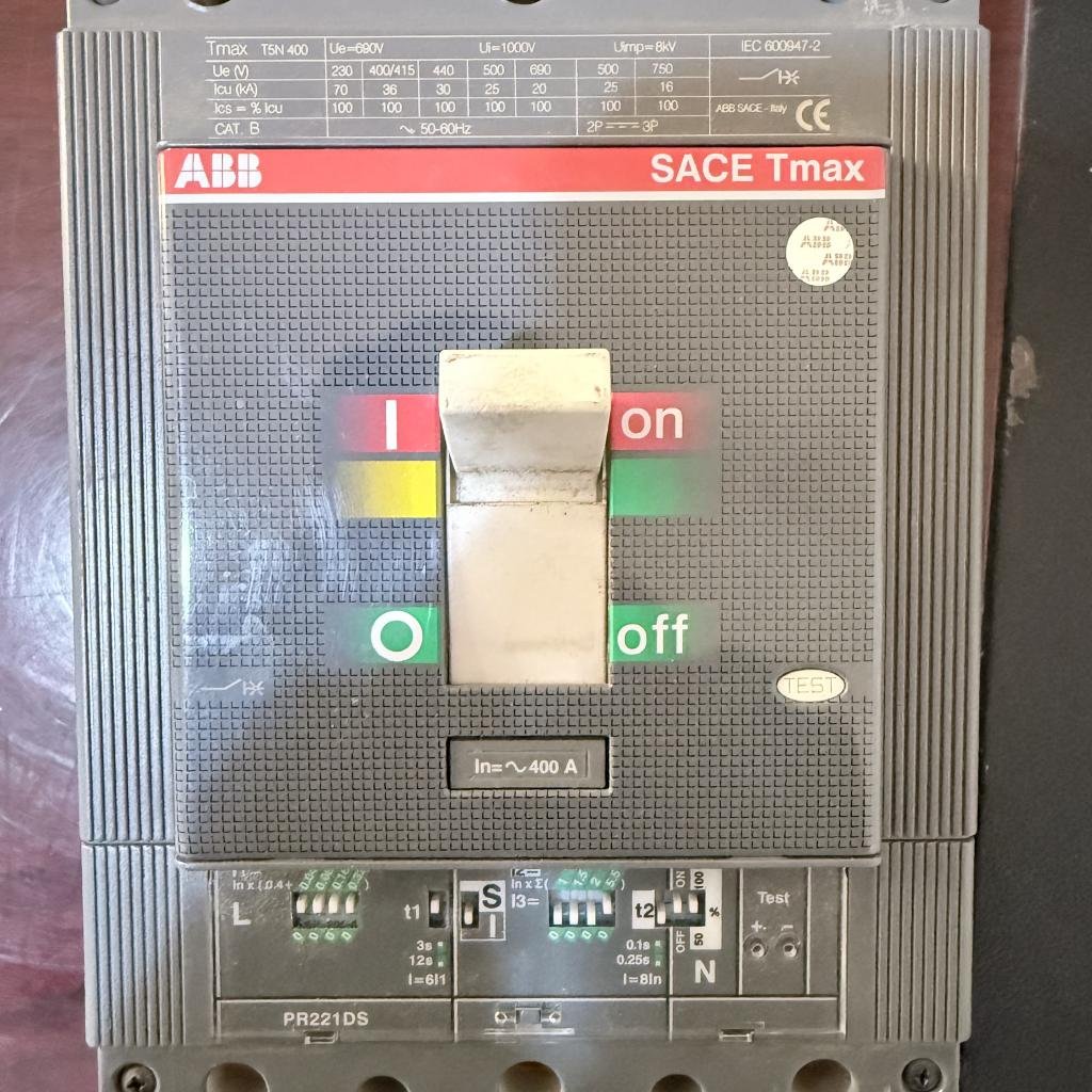 ABB SACE Tmax T5N 400 3 Pole